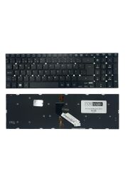 Acer ile Uyumlu TravelMate P455-MG-54204G50Makk Notebook Işıklı Klavye Siyah TR
