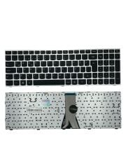 Lenovo ile Uyumlu 305-15IHW 80NH0011TX, 500-15ACZ 80K40057TX Notebook Klavye Gümüş Gri TR