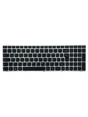 Lenovo ile Uyumlu 305-15IHW 80NH0011TX, 500-15ACZ 80K40057TX Notebook Klavye Gümüş Gri TR