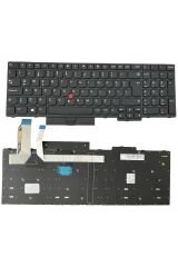 Lenovo ile Uyumlu 01YN689, 01YN700, 01YN727, 01YN729, 01YN740 Notebook Klavye Siyah TR Çerçeveli