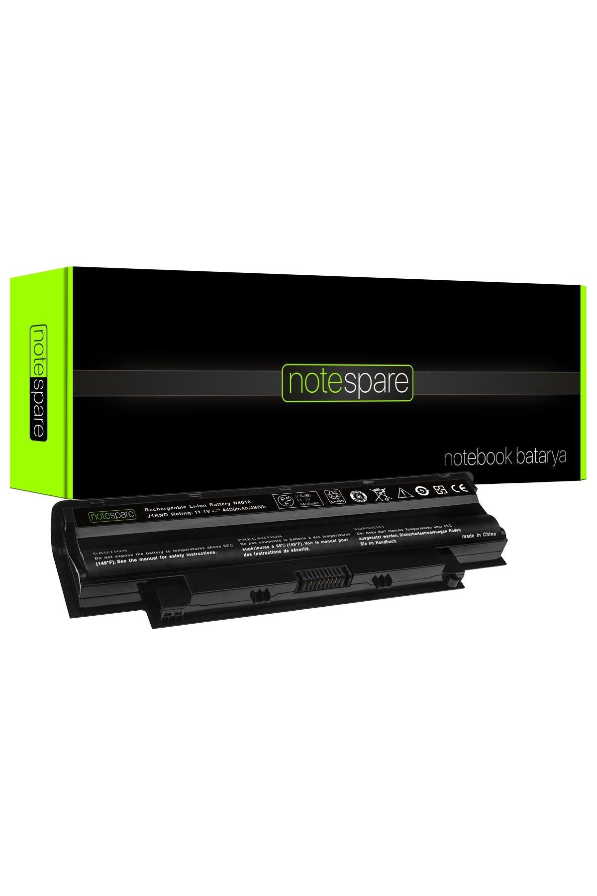 Dell ile Uyumlu 9TCXN, DE15R-6, J1KND, WT2P4 Notebook Batarya Pil