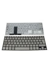 Asus ile Uyumlu Zenbook UX31A-R4003V, UX31A-R4005H, UX31A-R4005V Notebook Klavye Gümüş Gri TR