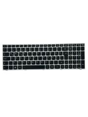 Lenovo ile Uyumlu G5070 59-424329, G5070 59-424351 Işıklı Klavye Gümüş Gri TR