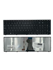Lenovo ile Uyumlu 500-15ISK 80NT00NYTX, 500-15ISK 80NT00P2TX Işıklı Klavye Siyah TR