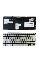 Dell ile Uyumlu P12F, P12F001, P24G, P24G001 Notebook Klavye Işıklı Gümüş Gri TR