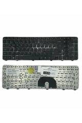 Hp ile Uyumlu Pavilion dv6-6c03st, dv6-6c04et, dv6-6c04st, dv6-6c05et Notebook Klavye Siyah TR