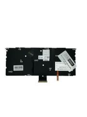 Dell ile Uyumlu XPS 14z-L412z, 15z-9751, 15z-L511z Notebook Klavye Işıklı Gümüş Gri TR