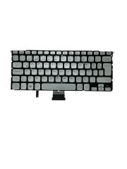 Dell ile Uyumlu XPS 14z-L412z, 15z-9751, 15z-L511z Notebook Klavye Işıklı Gümüş Gri TR