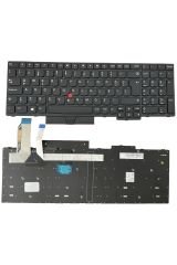 Lenovo ile Uyumlu ThinkPad 20NB0073TX, 20NB0074TX, 20NB0075TX Notebook Klavye Siyah TR Çerçeveli