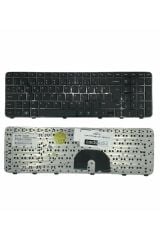 Hp ile Uyumlu Pavilion DV6-6B05ST (A3C23EA), DV6-6B05ST (A3C23EA) Notebook Klavye Siyah TR