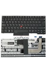 Lenovo ile Uyumlu ThinkPad WIDBL-84US, WIDNBL-85TR, WIDNBL-85UK Notebook Klavye Siyah TR