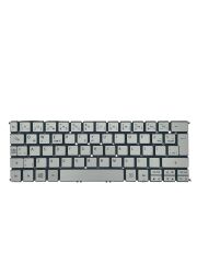 Acer ile Uyumlu Aspire S7-391-6822, S7-391-6878, S7-391-9411 Notebook Klavye Gümüş Gri TR