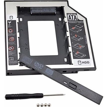 9.5mm Hdd Caddy Kızak Notebook Laptop Dvd To Ssd Kutu Sata 4717p