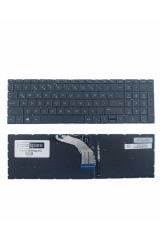 Hp ile Uyumlu Pavilion Gaming 15-dk1005nt (1U5R9EA) Işıklı Klavye Siyah TR