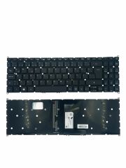 Acer ile Uyumlu Aspire 3 A315-22, 3 A315-22G, 3 A315-23, 3 A315-23G Işıklı Klavye Siyah TR