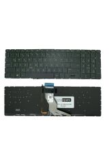 Hp ile Uyumlu 15-BS024NT, 15-BS025NT, 15-BS026NT, 15-BS027NT Işıklı Klavye YEŞİL TR