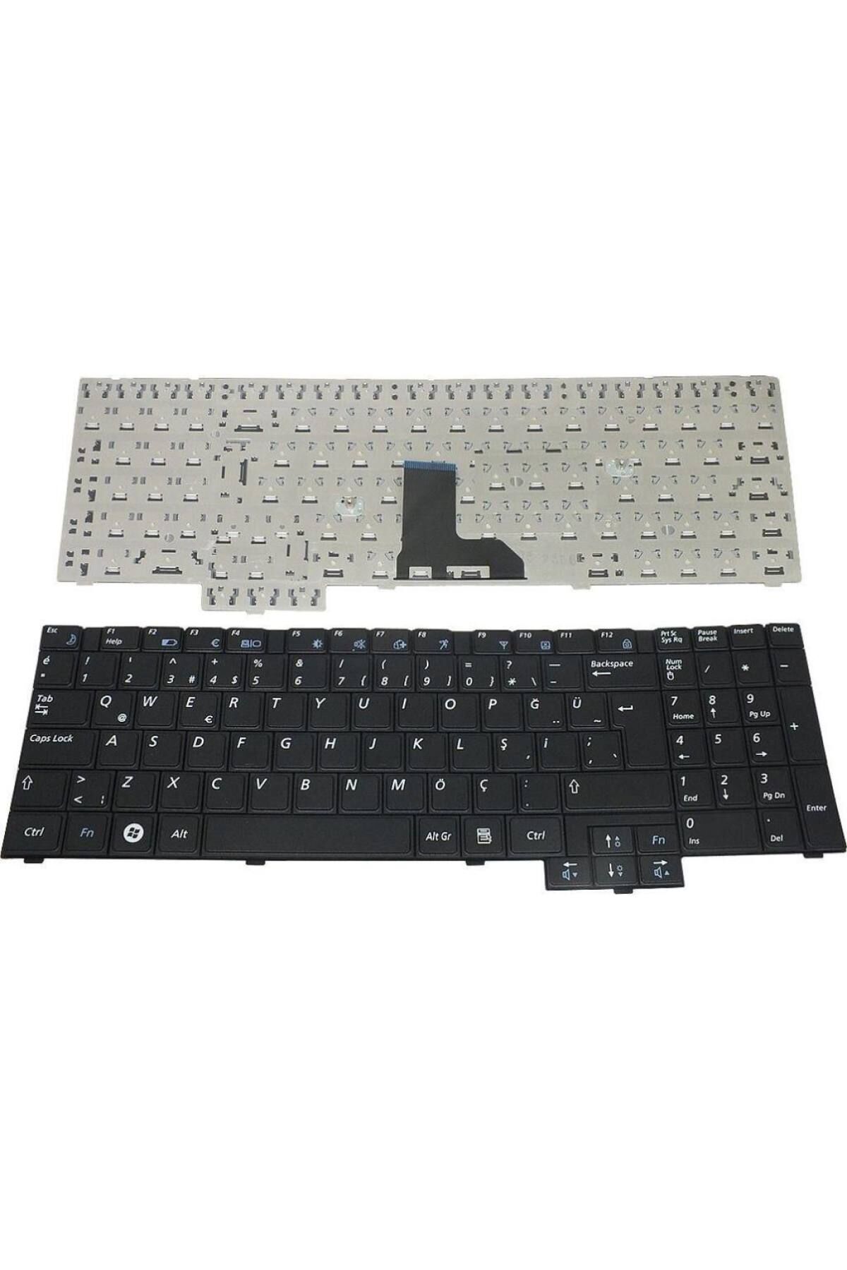 Samsung ile Uyumlu 9Z.N5LSN.001, 9Z.N5LSN.00T Notebook Klavye Siyah TR
