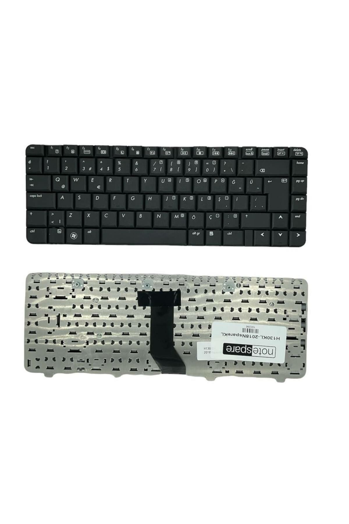 Hp ile Uyumlu Compaq Presario V3100 CTO Notebook Klavye Siyah TR