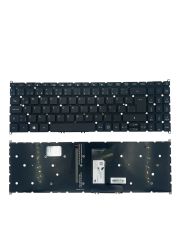 Acer ile Uyumlu Aspire 3 A315-23-R52A NX.HVTEY.008 Işıklı Klavye Siyah TR