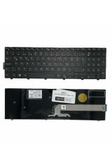 Dell ile Uyumlu Inspiron 5548 T50W161C, 5558 B05F45C, 5558 B05W45C Notebook Klavye Siyah TR