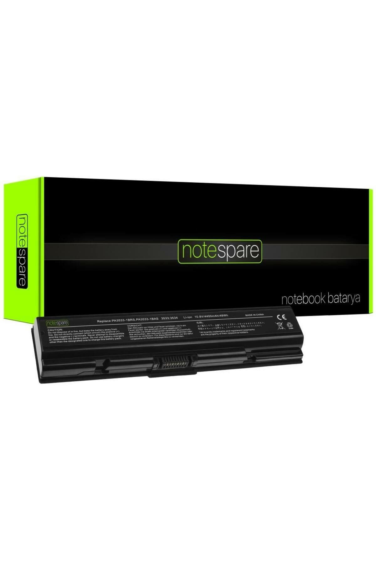 Toshiba ile Uyumlu PA3533U-1BAS, PA3533U-1BRS, PA3534U-1BAS, PA3534U-1BRS Notebook Batarya Pil