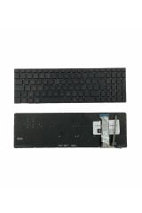 Asus ile Uyumlu VivoBook N752VX-GC128T, N752VX-GC212T Notebook Klavye Işıklı Siyah TR