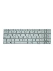 Asus ile Uyumlu VivoBook 15 X540UA-DM911A26, 15 X540UA-DM911A3 Notebook Klavye Beyaz TR