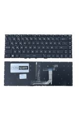 Msi ile Uyumlu GF65 Thin 10SER-1232XRO Klavye Işıklı Siyah TR Küçük Enter Versiyon
