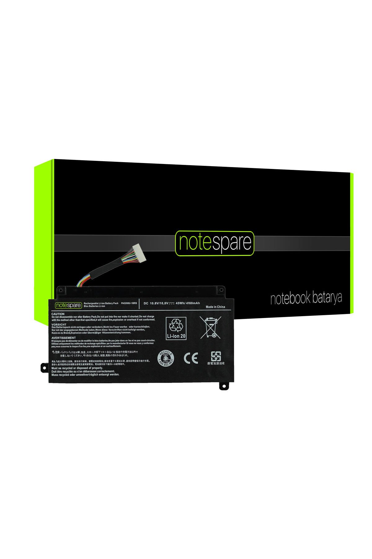 Toshiba ile Uyumlu Qosmio F60-12X, F60-13R, F60-140, F60-145 Notebook Batarya Pil