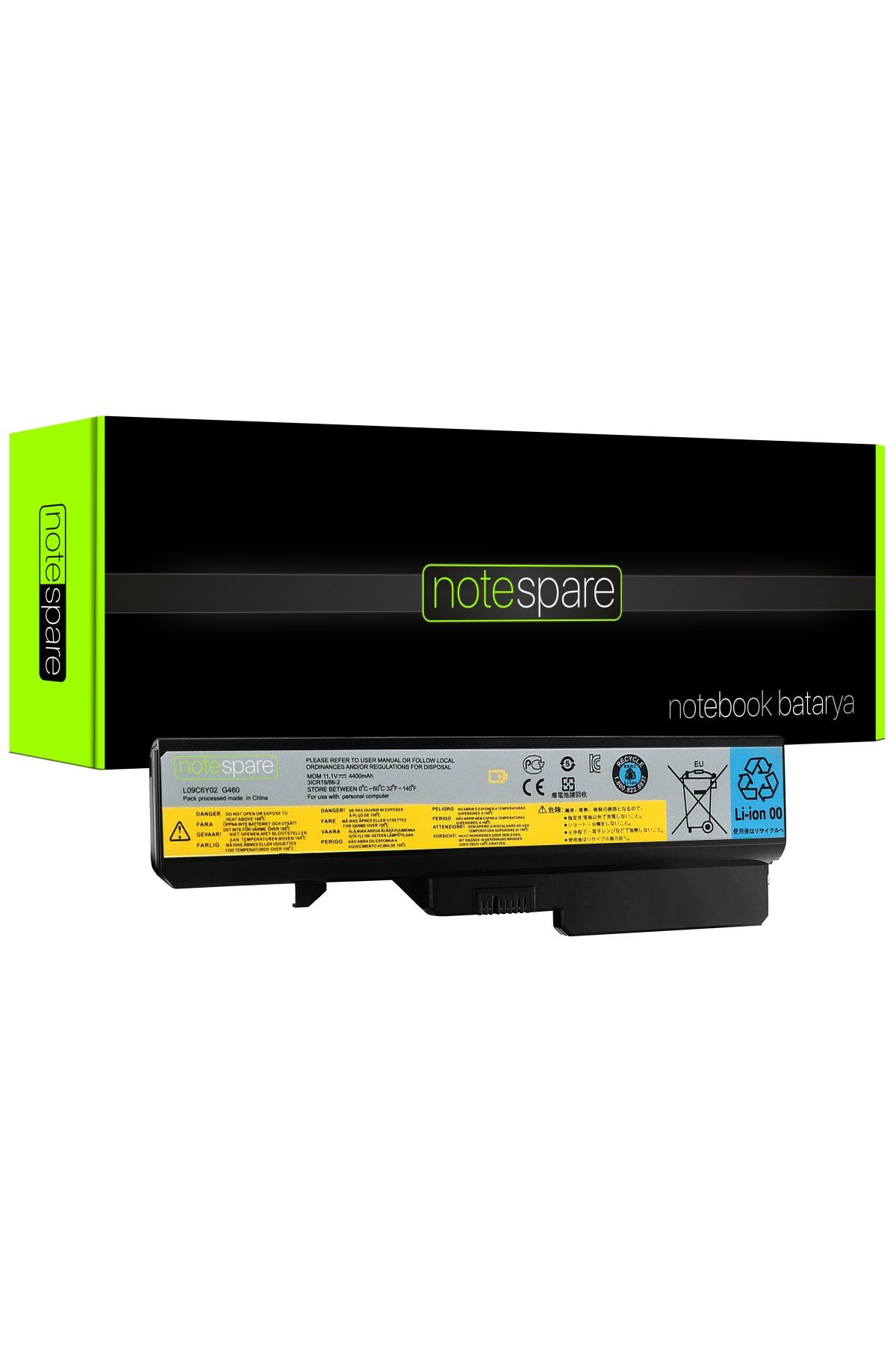 Lenovo ile Uyumlu IdeaPad Z570 59-320825, Z570 59-320828, Z570 59-320830 Notebook Batarya Pil