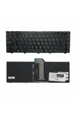 Dell ile Uyumlu NSK-L80BW 0T, NSK-L90SW 1 Notebook Klavye Işıklı Siyah TR
