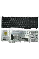 Dell ile Uyumlu Latitude E5520m Notebook Klavye Siyah TR