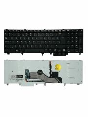 Dell ile Uyumlu Latitude E5520m Notebook Klavye Siyah TR