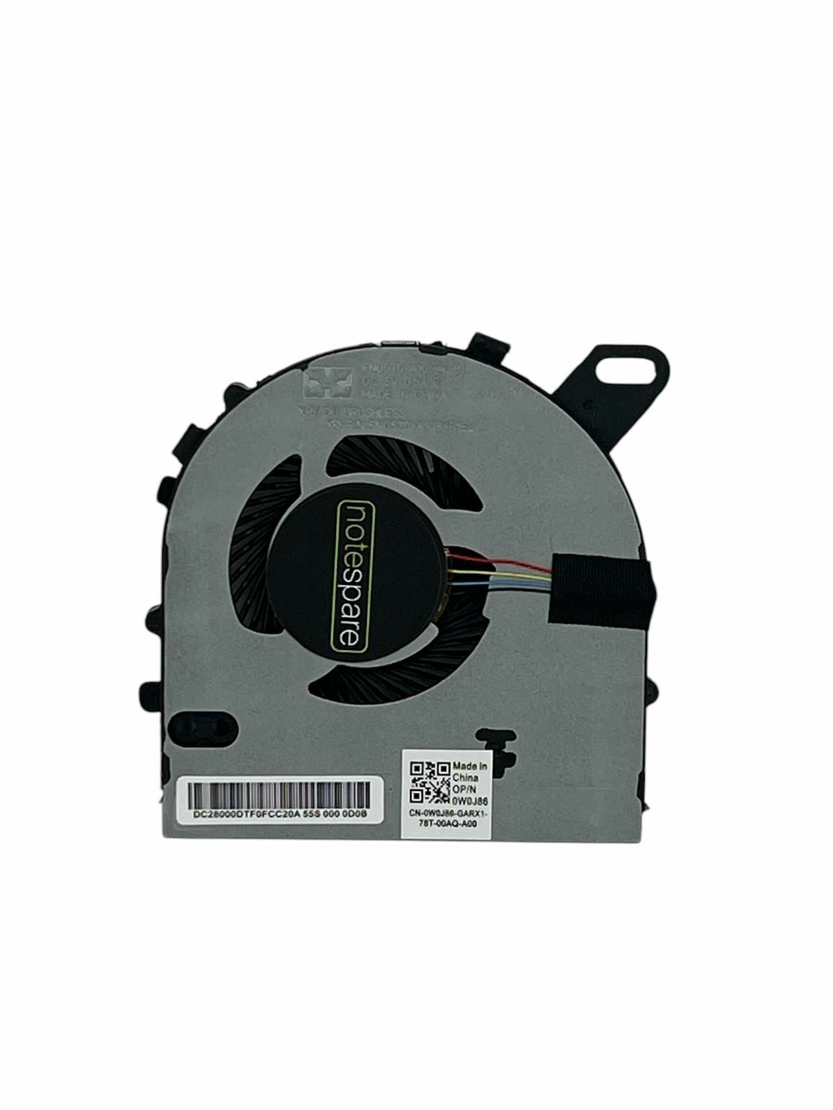 Dell ile Uyumlu Vostro 14 5468 P75G, 14 5468 P75G001 Cpu Fan, İşlemci Fanı