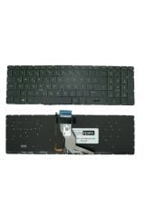 Hp ile Uyumlu 250 G6 (3VJ51ES), 250 G6 (3VK10ES), 250 G6 (3VK11ES) Işıklı Klavye YEŞİL TR
