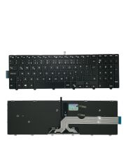 Dell ile Uyumlu Inspiron 5558 B50W162C, 5558 B50W81C Notebook Klavye Işıklı Siyah TR