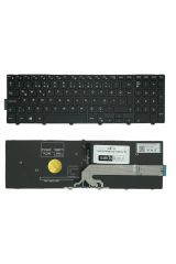 Dell ile Uyumlu P39F, P40F, P47F Notebook Klavye Işıklı Siyah TR