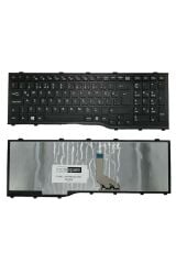 Fujitsu Siemens ile Uyumlu AH532/G21, AH532/G52, AH532-300, AH532-301 Notebook Klavye Siyah TR