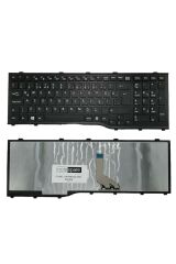 Fujitsu Siemens ile Uyumlu AH532-302, AH532-303, AH532-304, AH532-307 Notebook Klavye Siyah TR