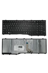 Fujitsu Siemens ile Uyumlu AH532-GL300, AH532-GL302, AH532-GL303 Notebook Klavye Siyah TR
