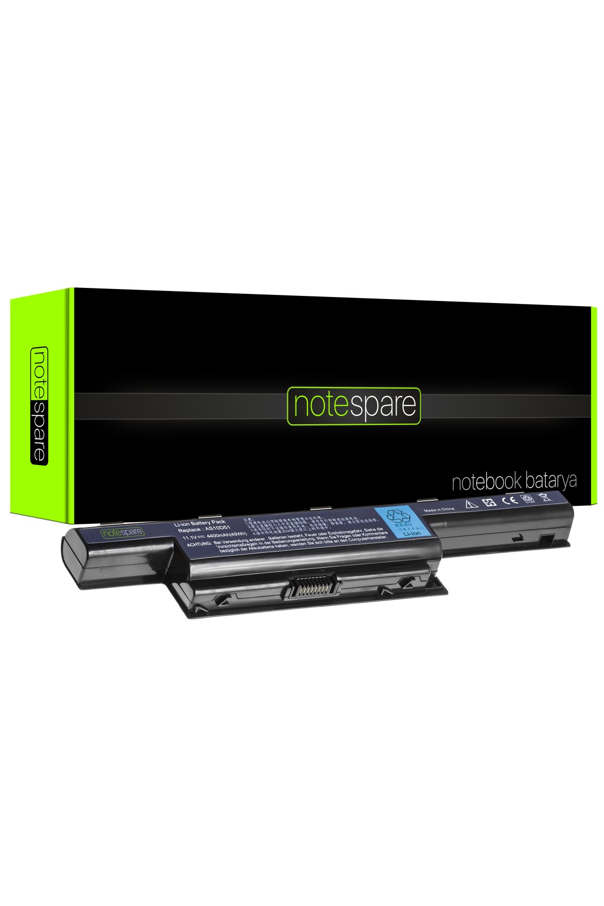 Acer ile Uyumlu AS10D56, AS10D5E, AS10D61, AS10D71, AS10G3E Notebook Batarya Pil