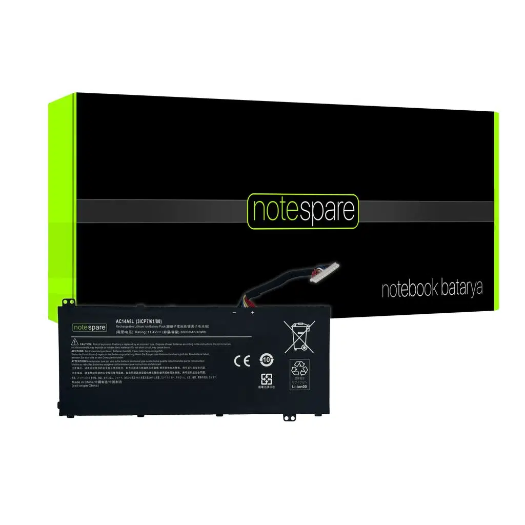 Acer ile Uyumlu Aspire NX.MQREY.003, NX.MUXEY.005, NX-G6TEY-002 Notebook Batarya Pil
