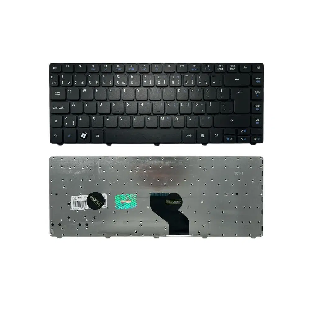 Acer ile Uyumlu NS-AT00E, NS-AT00G, NS-AT00R, NS-AT00T Notebook Klavye Siyah TR