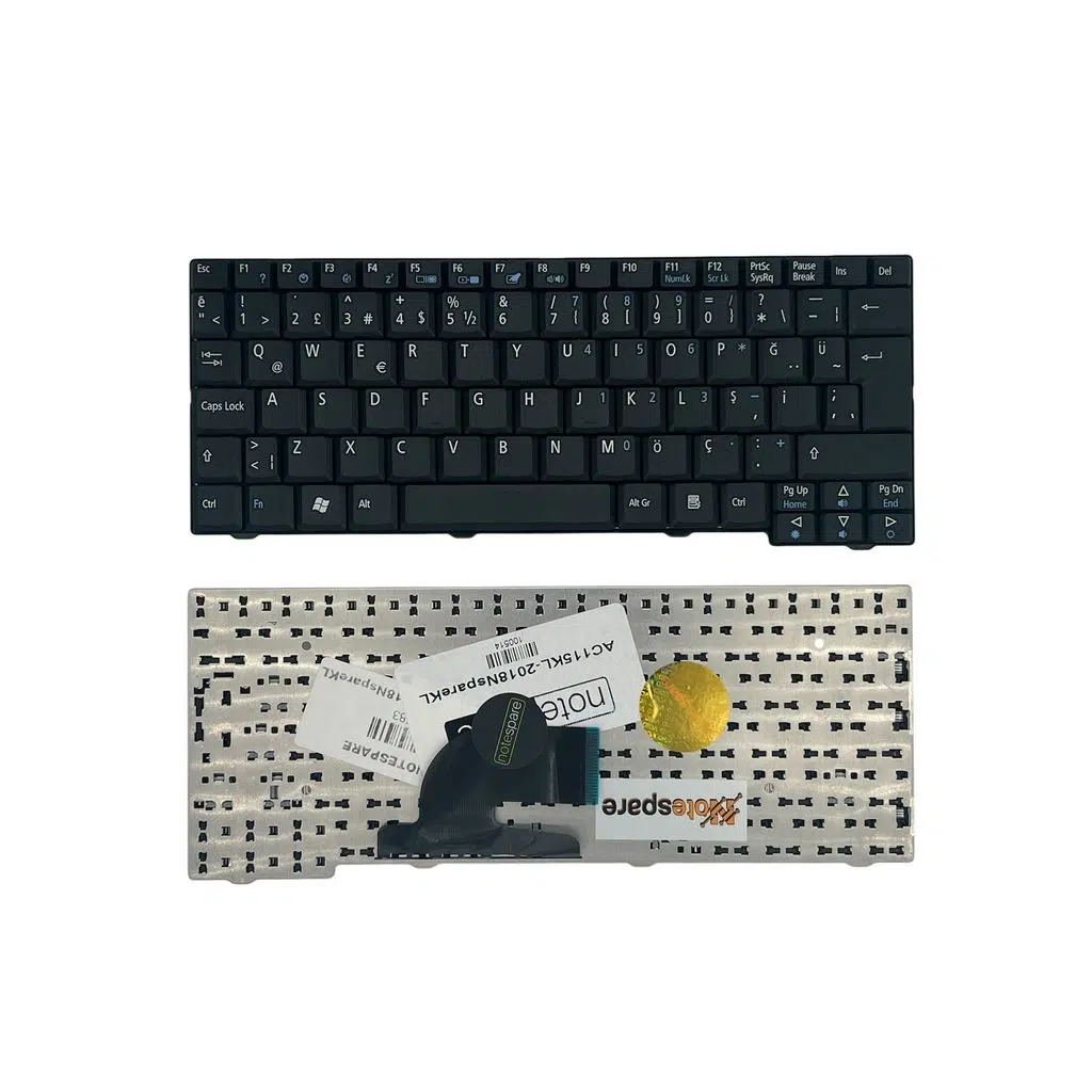 Acer ile Uyumlu NSK-AJ20T, NSK-AJ20U, NSK-AJA1D, NSK-AJE0G Notebook Klavye Siyah TR