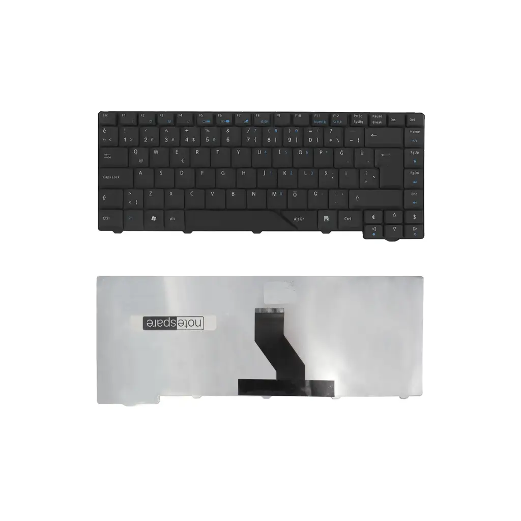 Acer Uyumlu Aspire 5730G, 5730ZG, 5900, 5910, 5910G, 5920, 5920G, 5920Z, 5920ZG Klavye TR - Siyah