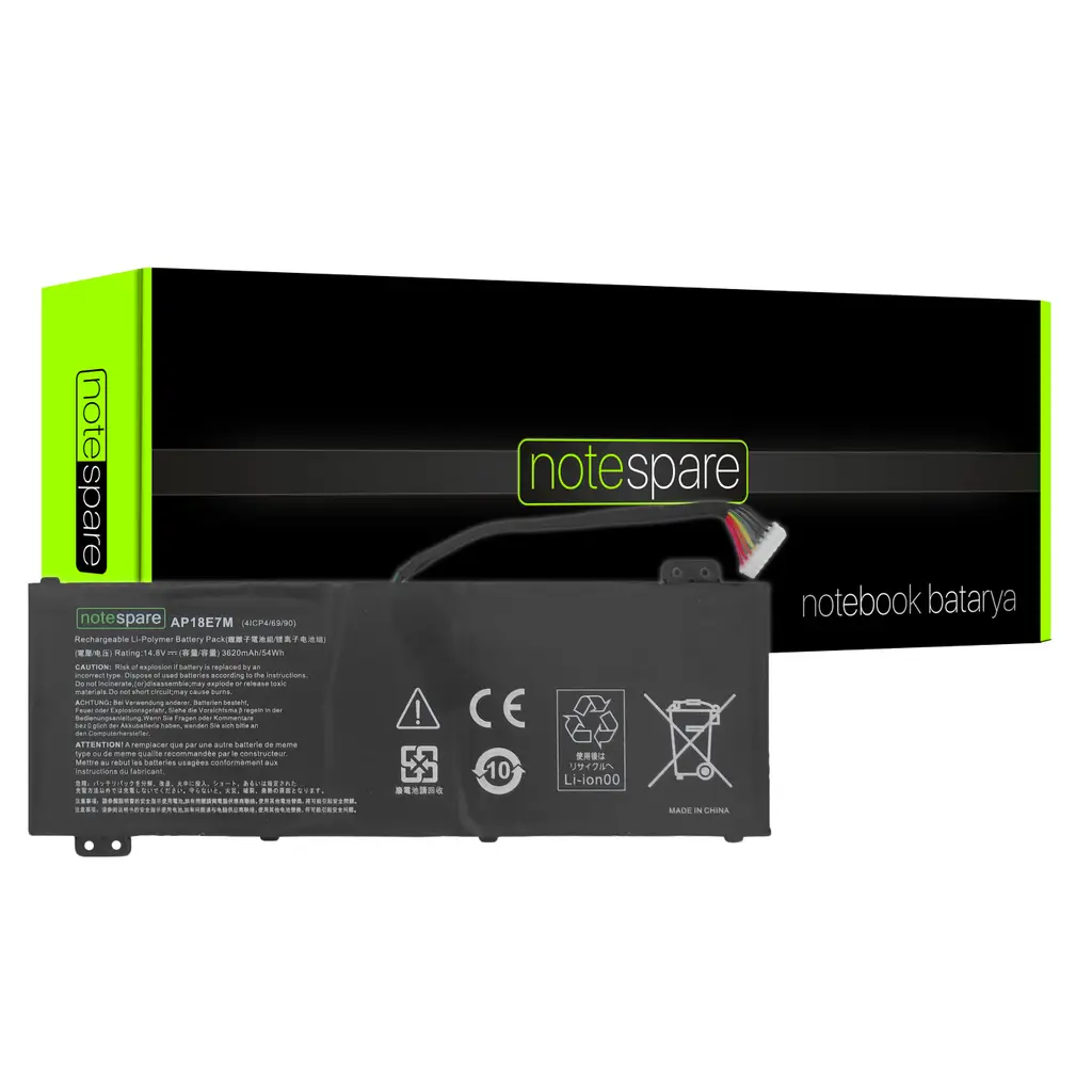 Acer Uyumlu Predator Helios 300 PH315-54, PH315-55, PH317-52 Batarya Pil - Notespare