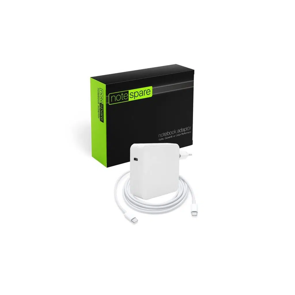 Apple ile Uyumlu Macbook 15" A1990 Mv902ll/a* Adaptör 87W Type-C