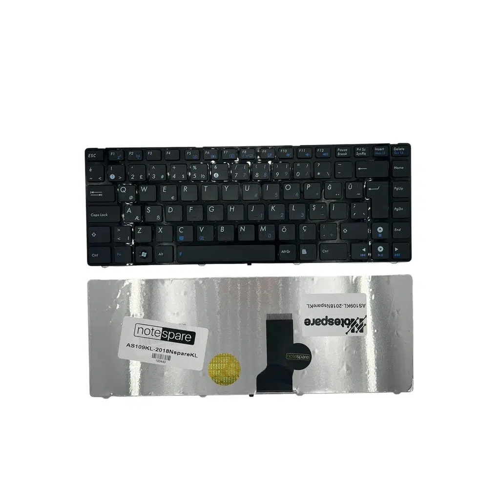 Asus ile Uyumlu 9J.N1M82.S01 Notebook Klavye Siyah TR