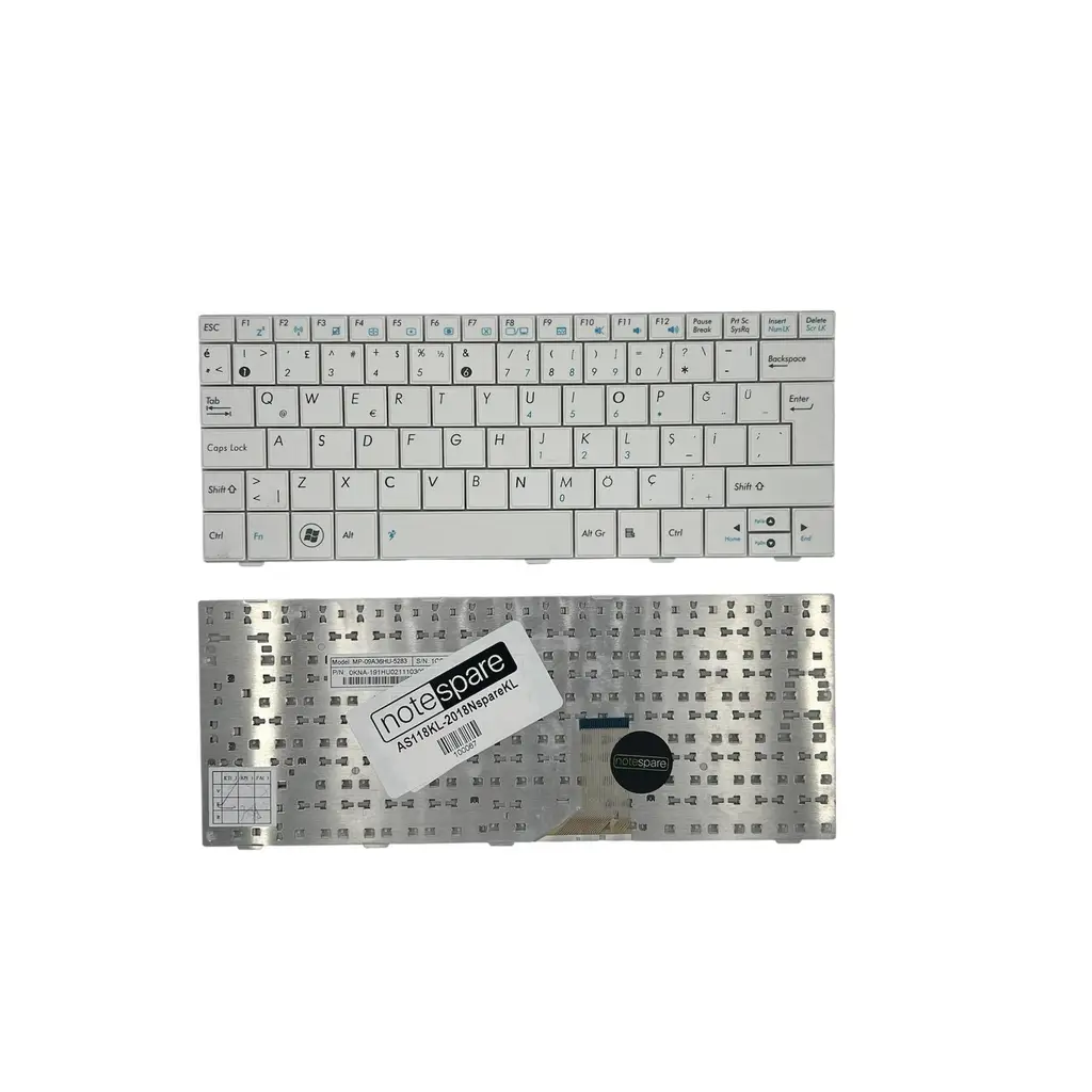 Asus ile Uyumlu 9Z.N4QSU.501 Notebook Klavye Beyaz TR