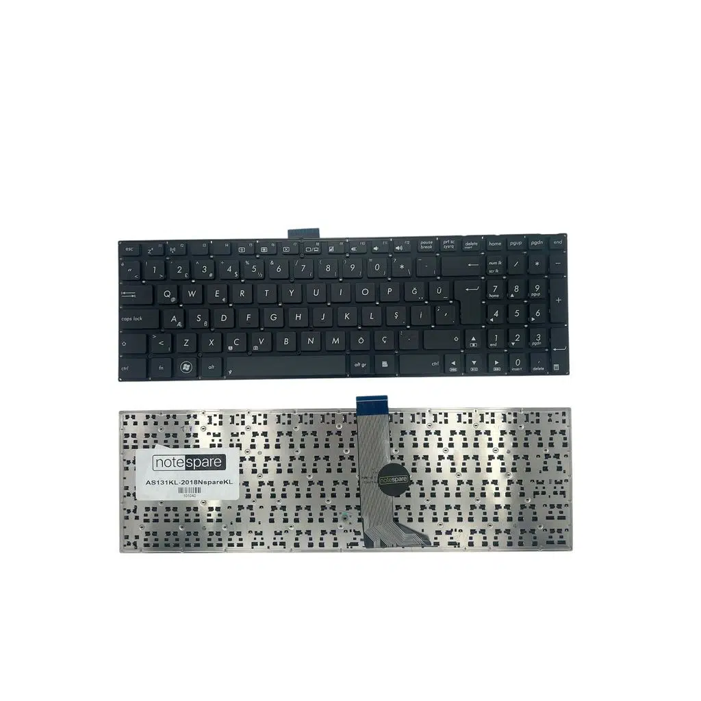 Asus ile Uyumlu P2520LJ-XO0036G, P2520LJ-XO035 Notebook Klavye Siyah TR